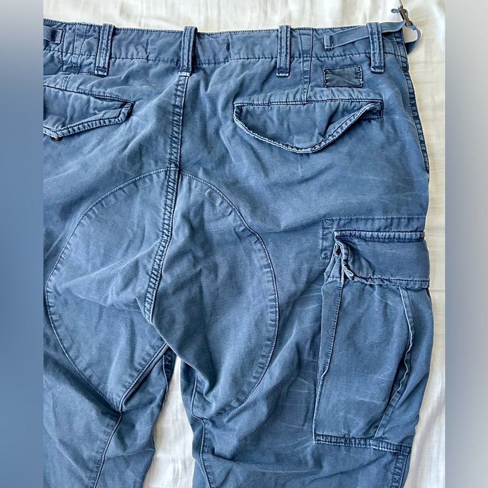 Polo by Ralph Lauren Men's Navy Blue Cargo Pants - Picture 3 of 8